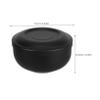 ABOOFAN Household Shaving Bowl Metal Shaving Soap Holder Reusable Tool Cup for Home Travel view 2