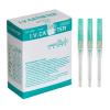 Caphstion I.V. Catheter Piercing Needles Stainless Steel Body Piercing Needles for Lip Eyebrow Navel Earrings, Green 18G 50pcs view 1
