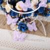 10 Pcs Lace Embroidery Flower Butterfly Hair Bow Pin Butterfly Hair Clip Purple Fairy Hairs Clips Wedding Hairs Accessories for Women Halloween Christmas Party Decor view 4