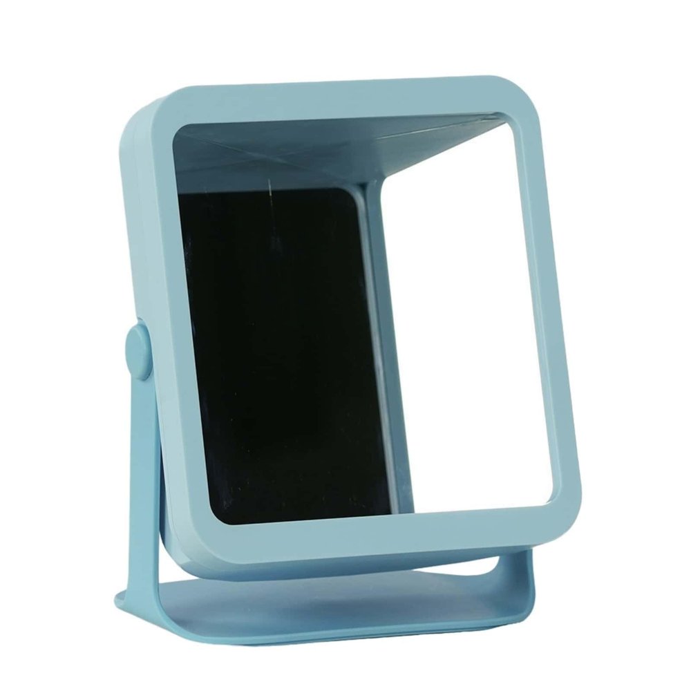 Non-Reversing Mirror with Authentic Image Reflection - Inverted Mirror for Clear, Accurate Makeup & Grooming, Desktop Vanity Essential