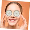 VALICLUD 100Pcs Cucumber Printed Eye Masks DIY Skin Care for Moisturizing Beautifying Eye Covers for All Skin Types and Home Treatments view 4