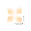 SOPOTUTU 12pcs Silicone for Earring Correction Ear Patches for Adults V-Shaped Face Training Accessory view 2