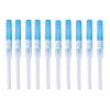 Caphstion I.V. Catheter Piercing Needles Stainless Steel Body Piercing Needles for Lip Eyebrow Navel Earrings, Blue 22G 10pcs view 1