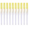 Caphstion I.V. Catheter Piercing Needles Stainless Steel Body Piercing Needles for Lip Eyebrow Navel Earrings, Yellow 24G 10pcs view 1