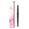 1pc Hand Crafted Makeup Brushes Soft Undyed Saikoho Goat Hair Face Powder Contour Eye Shadow Blending Brush Ebony Wood Handle Professional Make Up Brushes (T126) view 1