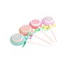 LOLIPPYY 2Pcs Lollipop Shaped Foot Rubbing Tool Pumice Stone Dead Skin Remover for Smooth Feet Mixed Color for Calloused Skin Exfoliation view 3