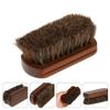 Beard Brush for Men Multi Use Horsehair Shaving Grooming Brush for Facial Hair Care for Massage and Removing Excess Hair Durable and Convenient view 3