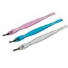 ARTSEWPLY 12Pcs Cuticle Trimmer and Pusher Nail Art Tools for Dead Skin Removal Non Slip Handle for Nail Care and Pedicure Blue White Red view 1