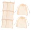 8Pcs Colorful Cotton Linen Soap Bags Drawstring Foaming Pouches for Bathing Shower for Handmade Soap and Facial Cleansers Efficient Exfoliating Mesh Holders view 1