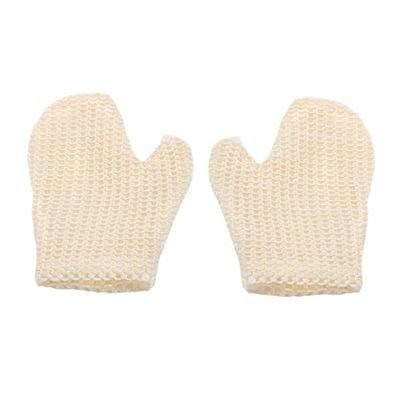 2Pcs Exfoliating Bath Mitts for Body Scrub and Back Cleaning Skin Exfoliating Gloves Convenient Shower Mitts for Smooth Skin and for Home and Travel Use