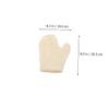 2Pcs Exfoliating Bath Mitts for Body Scrub and Back Cleaning Skin Exfoliating Gloves Convenient Shower Mitts for Smooth Skin and for Home and Travel Use view 3