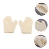 2Pcs Exfoliating Bath Mitts for Body Scrub and Back Cleaning Skin Exfoliating Gloves Convenient Shower Mitts for Smooth Skin and for Home and Travel Use view 4