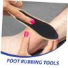2Pcs Wooden Foot Care Scrubbing Board Ergonomic Pedicure Tool for Massage Dead Skin Removal for Home Professional Use view 3