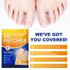 Nail Patches, 32 Pcs Toenail Care Patches for Dry, Weak & Cracked Nails, Deeply Moisturizing Nail, Protector and Improve the Appearance for Toenails view 2