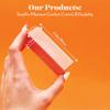 3 Way Nail Buffer Block - Orange White 60/60 500pcs view 4