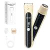 2 in 1 Bikini Trimmer for Women Dual Head Electric Shaver with LED Display,IPX7 Waterproof Wet & Dry, Painless Shaver for Underarm Leg Arm Body Face Private Area Khaki view 1