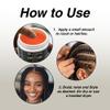 BELLATIQUE GOLD Braiding Gel Maximum Hold for LOC & Twist - No Flaking, No Whitening, Fast Drying, High Shine, Cool & Refreshing, Long Lasting Hold (5 oz) view 4