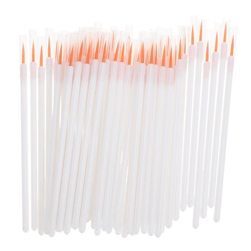100Pcs Disposable Eyeliner Brush Fine Tip Makeup Tool for Precise Eye Application Lightweight and Convenient Eyeliner Applicator for Women for Makeup Artists