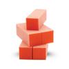 3 Way Nail Buffer Block - Orange White 100/180 500pcs view 1