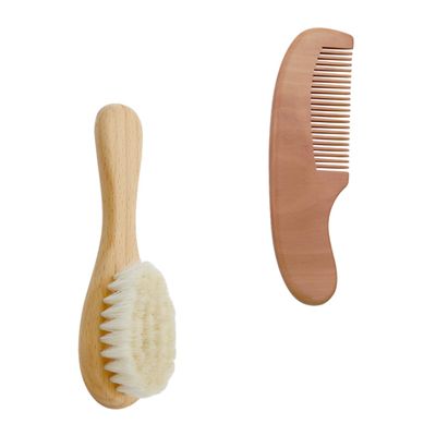 1Set Bath Brush Hair Care Comb Body Cleaning Brush for Newborns Gentle Scalp Massager with Soft Bristles Bathing Supplies