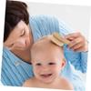 1Set Bath Brush Hair Care Comb Body Cleaning Brush for Newborns Gentle Scalp Massager with Soft Bristles Bathing Supplies view 2