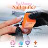 3 Way Nail Buffer Block - Orange White 100/100 500pcs view 2