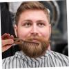 ASAKKURA Portable Folding Wooden Comb with PU Case Wide Tooth Beard Grooming Tool for Men Travel-Friendly and Engraved for Beard Care and Styling view 4
