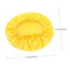2Pcs Silk Lace Sleeping Caps for Women Round Beauty Hats for Hair Care Stylish Nightwear for Chemo Sleeping and Beauty Treatments Yellow view 2