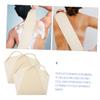 2pcs Stretchable Back Exfoliator Towel Deep Clean Shower Scrubber for Body Feet Legs Beige for Family Use Dead Skin Removal and Comfortable Experience view 3