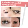 SAFIGLE 50pcs Eyeliner Brush Replacement Heads Soft Silicone Tips Diy Makeup Brush Eye Liner Tool view 3