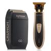 Supreme Trimmer 2-in-1 T-Shaper Trimmer & Crunch Foil Shaver | STF602 Electric Razor & ST5210 Beard Trimmer Barber Haircut Kit | Gold view 1