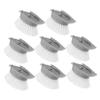 MOLUCKFU 8-Piece Long Handle Automatic Liquid Dispensing Cleaning Brush Heads Set Cleaning Tool for Dishwashing and Home Use view 1