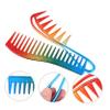 AUTSUPPL Men's Oil Hair Comb 2-Pack Wide Tooth Plastic Hairstyle Comb for Salon Use for Thick Curly Hair Gentle Scalp Massage and Hairdressing view 3