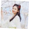 NULYLU 1Pair Japanese Style Hair Clip Elegant Fabric Barrette with Cherry Blossom Design for Parties Weddings and Special Occasions Durable and Cloth Material view 4
