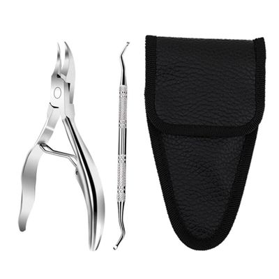 1 Set Durable Nail Clipper Precise Nail Trimming Finger Pliers Toenail Cutter with Ergonomic Handle for Personal Care Grooming