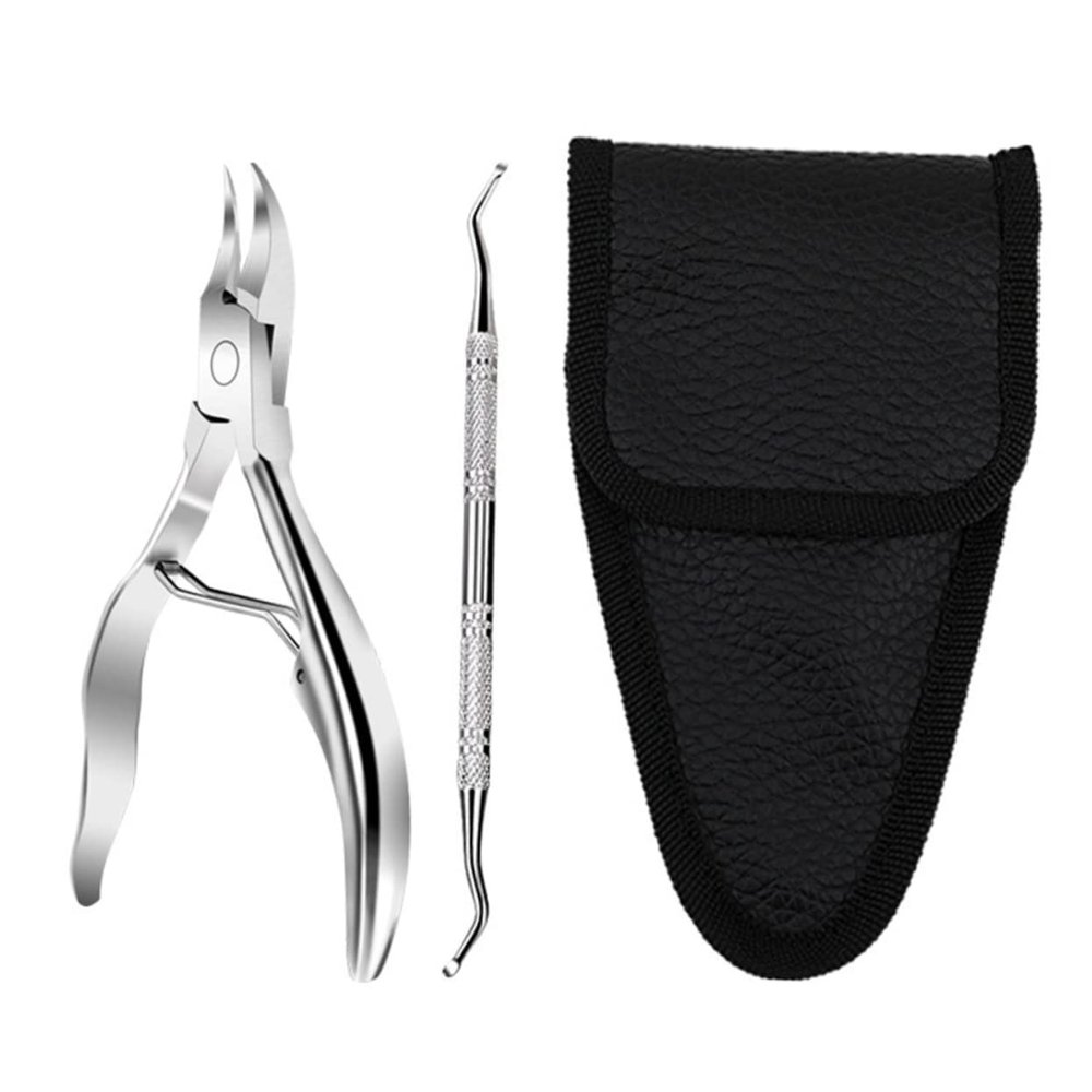 1 Set Durable Nail Clipper Precise Nail Trimming Finger Pliers Toenail Cutter with Ergonomic Handle for Personal Care Grooming