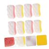 8pcs Dual Sided Exfoliating Shower Sponges for Adults Soft Durable Bath Body Scrubbers for Gentle Cleaning for Comfortable Bathing Experience view 3