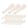 PartyKindom 50 Pcs Disposable Lip Brush Replacement Heads  Flocking Cotton Tips for Lipstick and Lip Gloss  Cosmetic Applicator Brush for Makeup Travel and Beauty view 1