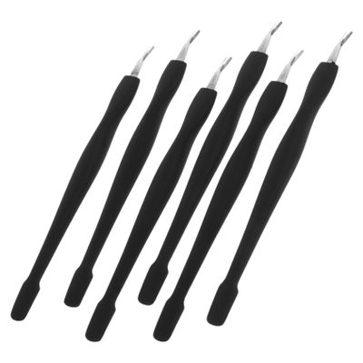 6Pcs Japanese Style Nail Dead Skin Removal Tools Premium Manicure for Nail Care Easy to Use Cuticle Pusher and Cleaner for Salon and Home Use