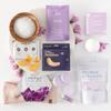 Vienna Lavender Self-Care Spa Gift Set, 7-Piece Relaxation Kit with Bath Essentials, Black Gift Box view 2