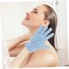 1 Pairs Exfoliating Shower Gloves Gentle Bath Mitt for Deep Cleansing Massage for Home Travel Gym Mild Exfoliation for Smooth Skin Easy to Use Spa Accessory view 4