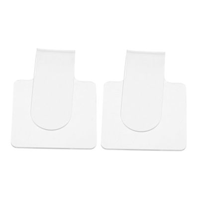 2pcs Transparent Acrylic Handheld Makeup Mixing Palette Lightweight Color Mixing Plates for Salon Makeup for Blending Foundations and Creams Portable Design for Travel