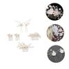 ARTSEWPLY 6Pcs Pearl Flower Hair Combs Elegant Bridal Headpieces for Weddings Stunning Hair Accessories for Special Occasions Durable and Skin Friendly Design view 4