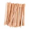 LALADEFIEE 100PCS Wooden Wax Sticks for Hair Removal Oval Wax Applicators for Body Eyebrow and Nose Hair Disposable Waxing Rods for Personal Care view 1
