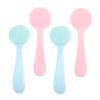 4Pcs Silicone Face Cleansing Brush Exfoliating Facial Scrubber for Gentle Makeup Removal Blackhead Exfoliator for Daily Skincare Routine view 1