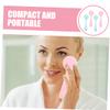 4Pcs Silicone Face Cleansing Brush Exfoliating Facial Scrubber for Gentle Makeup Removal Blackhead Exfoliator for Daily Skincare Routine view 3