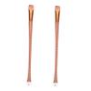 OFFIGAM 2Pcs Oblique Eyeliner Brush Thin Flat Eyeliner Makeup Tools for Precise Application Lightweight Travel Friendly Cosmetic Brushes for Effortless Eyebrow and Eyeliner view 1