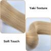 Ash Honey Blonde Braiding Hair with Big Boho Curls Pre Stretched Hypoallergeic Colored 27/60/613 Boho Hair for Braiding Knotless Synthetic Curly Crochet Bohomian Braids Non Toxic view 4