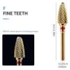 ZTLLY Tungsten Carbid Nail Drill Bits Electric Manicure Drill Accessory Milling Cutters view 2