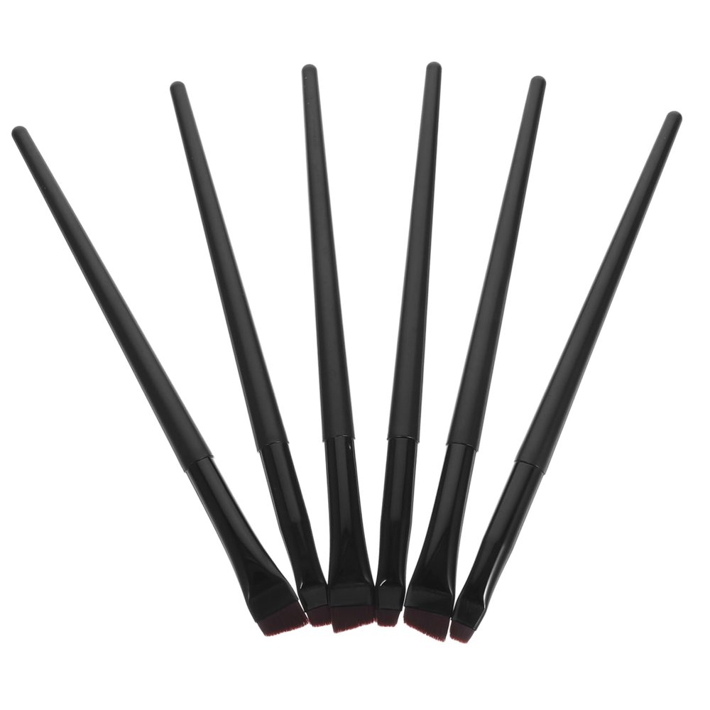 Beavorty 16Pcs Precision Eyeliner Brush for Women Fine Makeup Eyeliner Applicators Includes Flat Angled Brushes for Eye Outlines and Versatile Makeup Looks